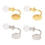 Applique murale miniature en cristal pour maison de poup�e 1:12, 1 paire