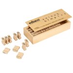 Apprendre les langues - tampons de lettres - jeu montessori