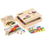 Formes et couleurs - maxi insert mosa�que - jeu montessori