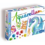 Aquarellum junior - dragons - kit peinture - peinture aquarellable magique - a partir de 7 ans - fabriqu ...