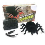 Araigne d'escalade murale tlcommande, loup effrayant, jouet electrique raliste, nouveaut halloween, ...