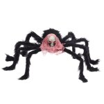 Araignée noire pliable de 50cm, décoration d'halloween, accessoire de maison hantée, décoration géante ... Araignée noire pliable de 50cm, décoration d'halloween, accessoire de maison hantée, décoration géante ...