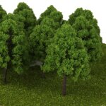 Arbres cyprès pour chemins de fer, 25 pièces, parc, jardin, paysage, dioramas 1:150 Arbres cyprès pour chemins de fer, 25 pièces, parc, jardin, paysage, dioramas 1:150