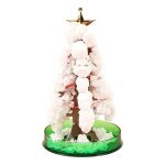 Arbre de nol magique en papier color, kit de croissance en cristal, diffrents styles a choisir, nouveaut ...