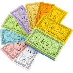 Argent fictif opoly - 520pcs argent pour jeux de socit - 65 de chaque billet en 8 coupures $1, 5, ...