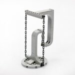 Argent - sculptures de tensegrity, blocs de construction anti - gravit�, equilibre physique, briques ...