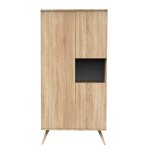 Armoire 3 portes 1 niche en bois
