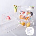Armoire a gâteaux pour maison de poupée 1 / 12 1 / 6, présentoir transparent miniature pour pâtisseries, ... Armoire a gâteaux pour maison de poupée 1 / 12 1 / 6, présentoir transparent miniature pour pâtisseries, ...