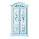 Armoire imprime pour maison de poupes a echelle 1 / 12, garde - robe miniature pour accessoires de ...
