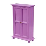 Armoire de maison de poup�e, meubles ecologiques, simulation, accessoires de photographie, mini armoire, ...