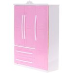 Armoire de rangement pour v�tements et accessoires de poup�e, organisateur de garde - robe pour enfants, ...