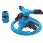 Arroseur automatique rotatif a 360 pour pelouse de jardin, pistolet a eau, outils de jardinage