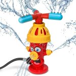Arroseur pour enfants - arroseur d'eau avec claboussures rotatives  360 - jouet d'eau pour le jardin[427] ...