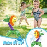 Arroseur de pelouse pour enfants, pistolet a eau de jardin en plein air, arroseur de tournesol, jouet ... Arroseur de pelouse pour enfants, pistolet a eau de jardin en plein air, arroseur de tournesol, jouet ...