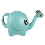 Arrosoir lphant mignon - bouilloire en plastique 1l pour plantes d'intrieur et d'extrieur, poigne ...