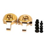 Articulations de direction avant en laiton, 2 pi�ces, pour axial scx24 90081, accessoires pour buggy ...
