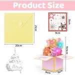 Asfasfq - 18 ans carte d'anniversaire, pop - up 3d 18e carte anniversaire musicale, bougie a souffler ...