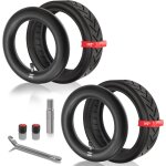 Asfasfq - 1pz f3t - m8j 2 pneus 8. 5 pouces + 2 chambres a air 8 1 / 2x2 remplacement pour scooter xiaomi ...