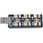 Asfasfq - 1s lipo chargeur de batterie usb 3, 7 v / 4, 2 v avec 6 canaux de sortie de charge pour connecter ...