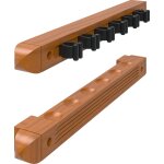 Asfasfq - lot de 2 porte - queues de billard mural en bois dur Asfasfq - lot de 2 porte - queues de billard mural en bois dur