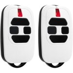 Asfasfq - lot de 2 telecommande portail 433, 92mhz compatible avec dea gti2 / 4, gt2 / 4, mio tr2 / 4, ... Asfasfq - lot de 2 telecommande portail 433, 92mhz compatible avec dea gti2 / 4, gt2 / 4, mio tr2 / 4, ...