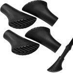 Asfasfq - 4 pices embout baton de marche, btons nordique bton tampons en caoutchouc bouchon asphalte ...