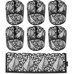 Asfasfq - lot de 50 photophores led pour bougies chauffe - plat, pour centre de table, mariage, fte ...