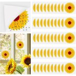Asfasfq - 50 pices pige a mouche pour fentre, 10x10cm autocollants pour mouches d'intrieur pige ...