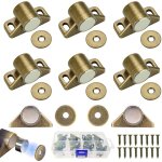 Asfasfq - 8 pcs loqueteau magnétique, bronze loquet magnetique en alliage de zinc pour tiroirs placard ... Asfasfq - 8 pcs loqueteau magnétique, bronze loquet magnetique en alliage de zinc pour tiroirs placard ...