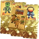 Asfasfq - arhz lot de 55 cartes dores pour stumble guys, cartes stumble guys avec bote de jeu, cartes ...