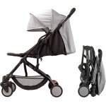 Asfasfq - bambisol poussette canne compacte yuko ds la naissance - 22kg, pliage 1 main, repose - jambe ...