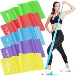 Asfasfq - bande elastique musculation, lot de 5 - elastique de musculation 5 niveaux, 2m bande de resistance ... Asfasfq - bande elastique musculation, lot de 5 - elastique de musculation 5 niveaux, 2m bande de resistance ...