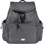 Asfasfq - baba, sac a langer, sac a dos a langer, grande contenance 22l, 13 poches de rangement, nombreux ...