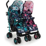 Asfasfq - cosatto supa dupa - pousette double pour jumeaux, deux siges inclinables pour les bbs de ...