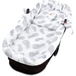 Asfasfq - coussin de sige pour poussette bb - housse de nacelle habillage couffin o rducteur chaise ...