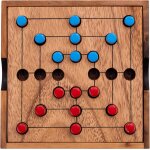 Asfasfq - engelhart ¿ 350270 - marelle en bois ¿ jeu du moulin ¿ nine men morris ¿ jeu de socit ...