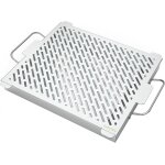Asfasfq - fumoir barbeque en acier inoxdable, 35 x 30 x 4 cm boîte a fumée avec réservoir d'eau et poignées, ... Asfasfq - fumoir barbeque en acier inoxdable, 35 x 30 x 4 cm boîte a fumée avec réservoir d'eau et poignées, ...