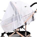 Asfasfq - geekerchip moustiquaire poussette universelle, moustiquaire bebe, filet anti moustique, insecte ...