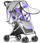 Asfasfq - habillage pluie universel pour poussetteprotection pluie pour poussette housse de pluie poussette ...