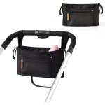 Asfasfq - hamac poussette, l'accessoire poussette, l'organisateur poussette pour couches et jouets, s'adapte ...