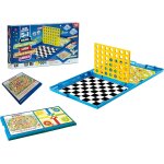 Asfasfq - jeux runis 5 en 1 mini jeux collecte jeux de socit force 4 jeu de l'oie dame ludo escaliers ...