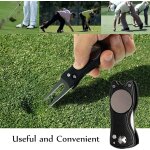 Asfasfq - kit de nettoyage pour club de golf - brosse de nettoyage pliable en microfibre - outil de rparation ...