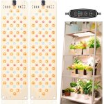 Asfasfq - lampe de plante led, lumire de plante, 158 led lumire de plante elvent le spectre complet ...