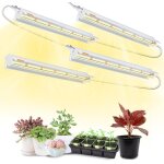 Asfasfq - lampes pour plantes t5 pour plantes d'intérieur, 42cm pack de 4 (10w x4) lampes led plein - ... Asfasfq - lampes pour plantes t5 pour plantes d'intérieur, 42cm pack de 4 (10w x4) lampes led plein - ...