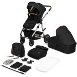 Asfasfq - lionelo amber 2 in 1 poussette multifonctionnellle, landau, ensemble poussette avec sige sport ...
