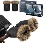 Asfasfq - lionelo handmuff chauffe - main poussette pour hommes et femmes, moufle poussette, gants avec ...