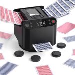 Asfasfq - mlangeur et distributeur de cartes automatique ¿ rotation 360 pour 12 jeux, 212 joueurs ...