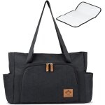 Asfasfq - micu micu sac a langer bb, organisateur poussette avec matelas a langer pour bb, grande ...