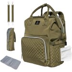Asfasfq - mimmti sac a langer bb rsistant a l'eau et durable avec chauffe - biberon isol, tapis a ...