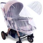 Asfasfq - moustiquaire universelle pour poussettes, siges auto et lits de voyage. protgez votre bb ...